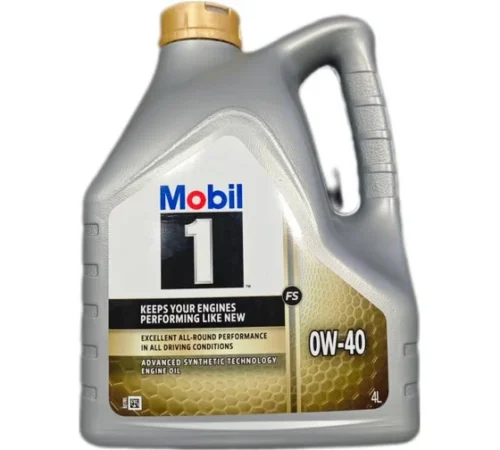 Моторное масло MOBIL 1 FS синтетическое, 0W-40, 4л